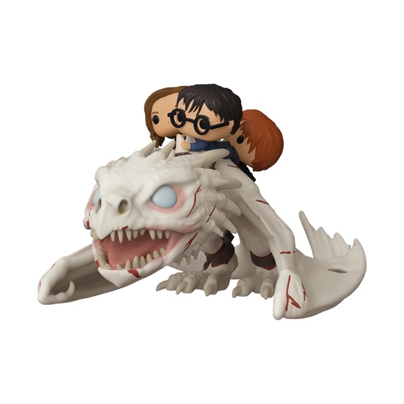 Funko Pop | Harry Potter Harry Hermione & Ron Riding Gringots Dragon - Picture 2 of 6